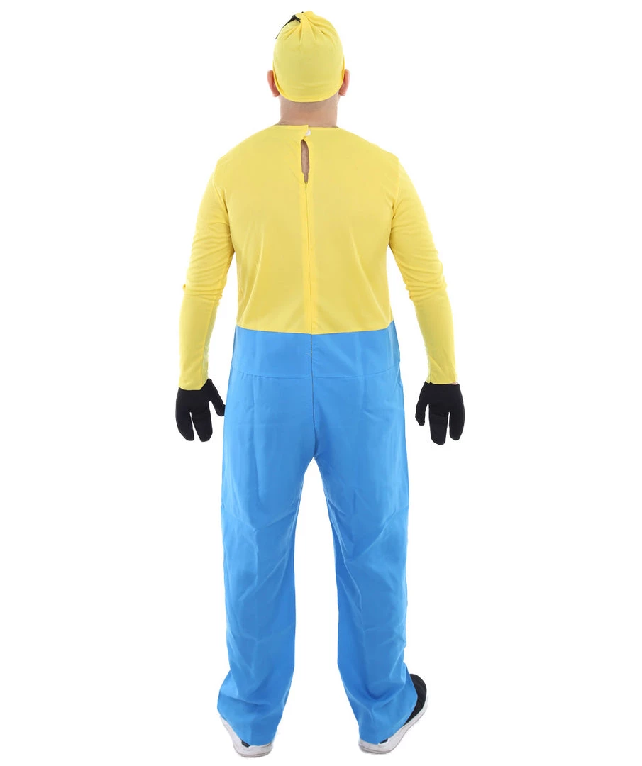 HPO Adult Men's Movie Kevin Costume | Yellow & Blue Halloween Costume