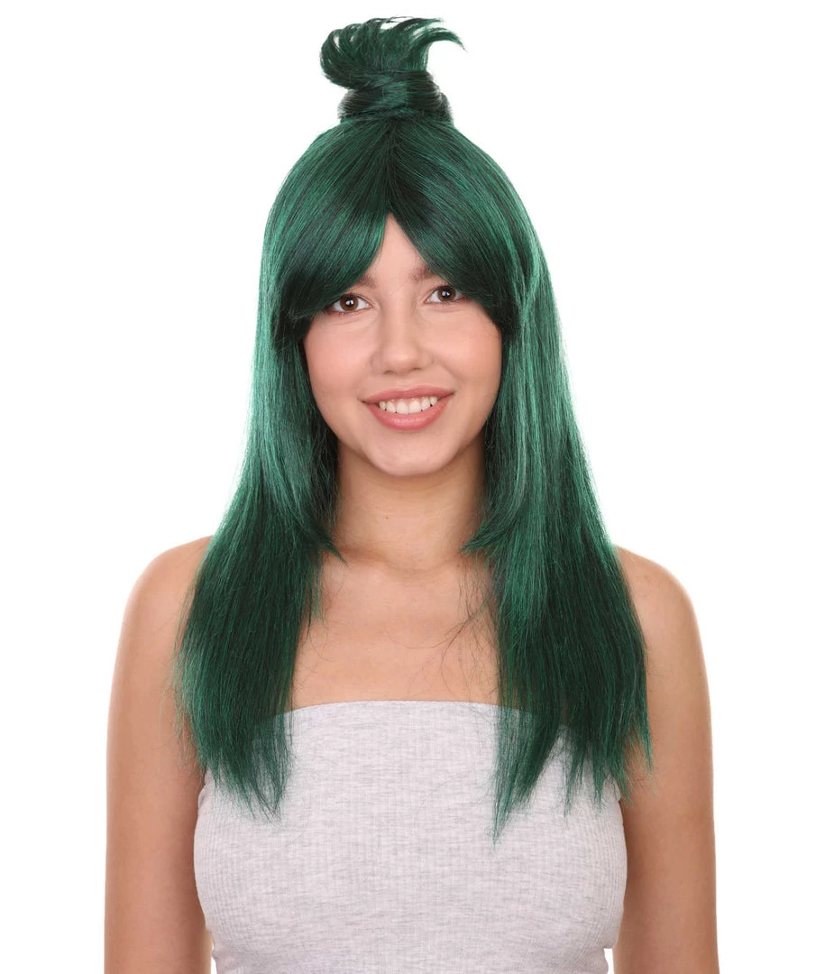 Adult Women's 22" Inch Long Length Straight Halloween Cosplay Anime Hero Mother Wig, Synthetic Soft Fiber Hair, Perfect For Your Next Conventiton And Party! | HPO