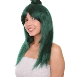 Adult Women's 22" Inch Long Length Straight Halloween Cosplay Anime Hero Mother Wig, Synthetic Soft Fiber Hair, Perfect For Your Next Conventiton And Party! | HPO