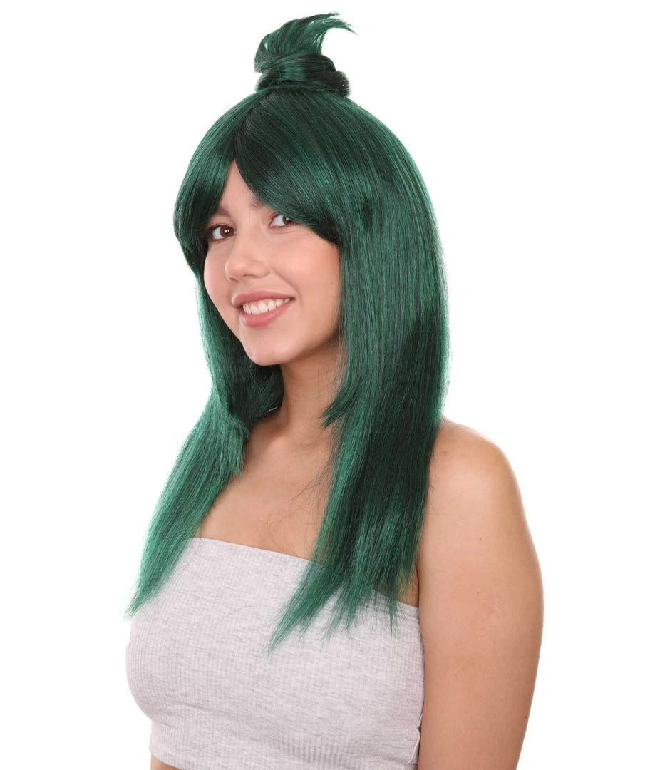 Adult Women's 22" Inch Long Length Straight Halloween Cosplay Anime Hero Mother Wig, Synthetic Soft Fiber Hair, Perfect For Your Next Conventiton And Party! | HPO