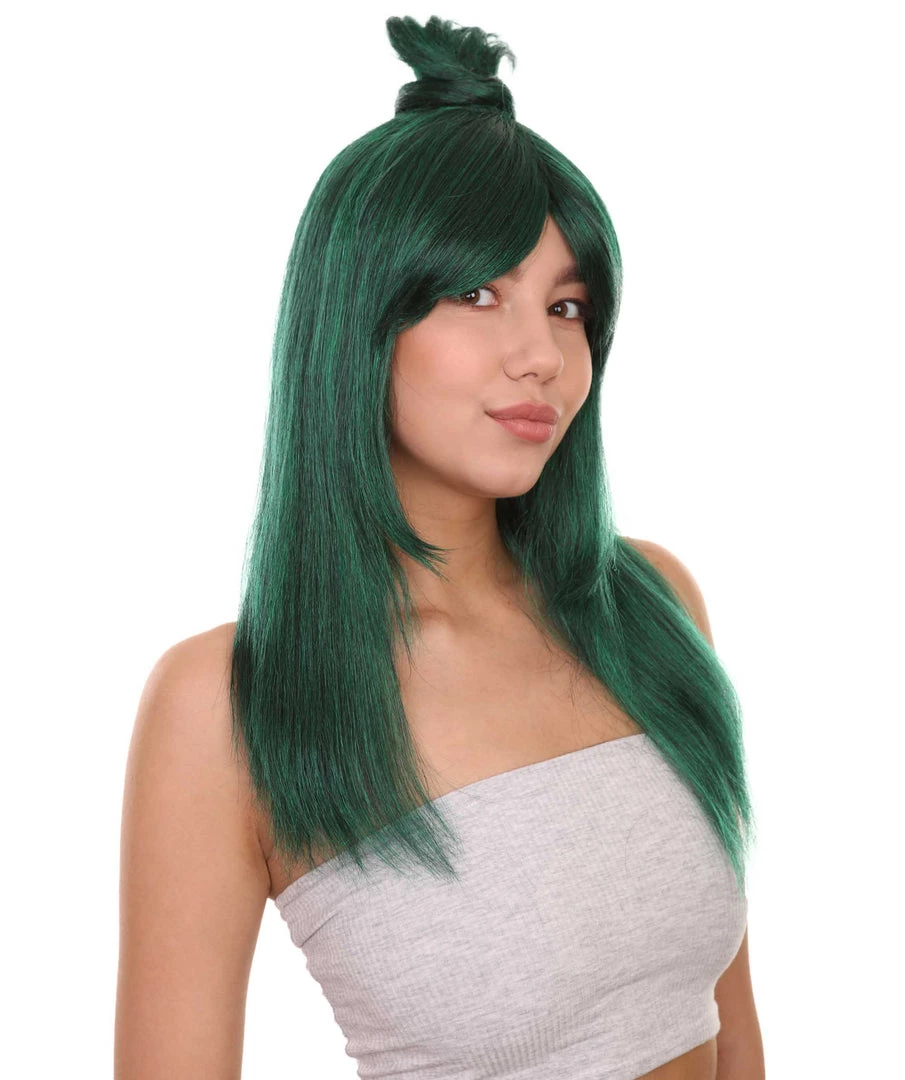 Adult Women's 22" Inch Long Length Straight Halloween Cosplay Anime Hero Mother Wig, Synthetic Soft Fiber Hair, Perfect For Your Next Conventiton And Party! | HPO