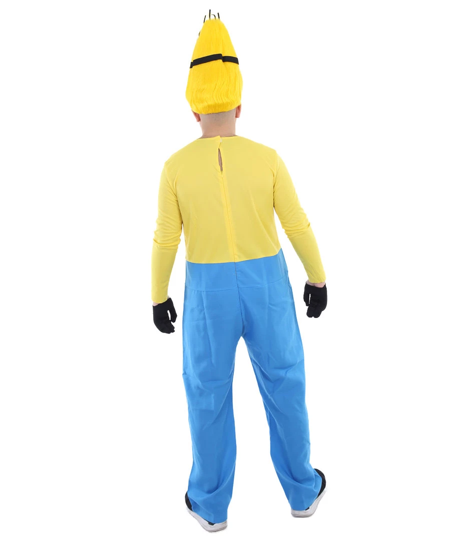 HPO Adult Men's Movie Kevin Costume | Yellow & Blue Halloween Costume