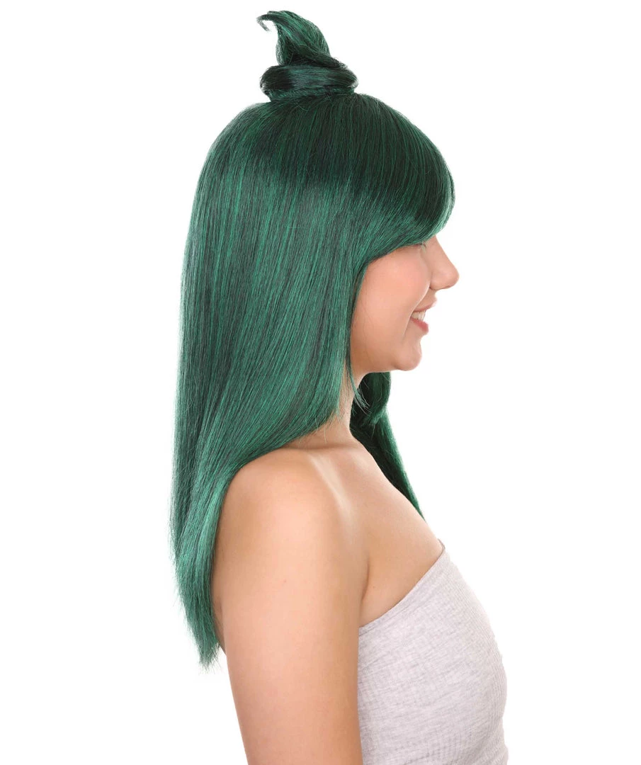 Adult Women's 22" Inch Long Length Straight Halloween Cosplay Anime Hero Mother Wig, Synthetic Soft Fiber Hair, Perfect For Your Next Conventiton And Party! | HPO