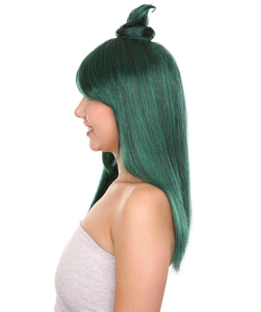 Adult Women's 22" Inch Long Length Straight Halloween Cosplay Anime Hero Mother Wig, Synthetic Soft Fiber Hair, Perfect For Your Next Conventiton And Party! | HPO