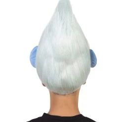 HPO Silver Troll With Ears | Pointy Silver Fairy Wig | Premium Halloween Wig SALE