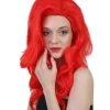 HPO Men's Beauty Womens Wig | Tv/Movie Red Layered Long Wig | Premium Breathable Capless Cap