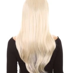 HPO Evil Bride Adult Women's Wig | Blond Cosplay Halloween Wig | Premium Breathable Capless Cap