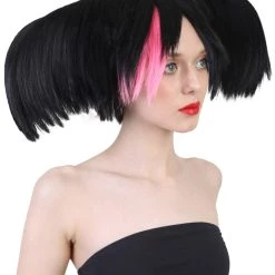 HPO Dark Witch Womens Wig | Horror Cosplay Halloween Wig | Premium Breathable Capless Cap