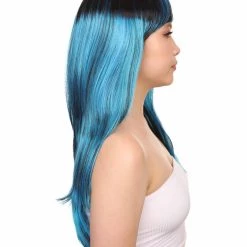 HPO Women's Sexy Peacock Womens Wig | Party Ready Fancy Cosplay Halloween Wig | Premium Breathable Capless Cap