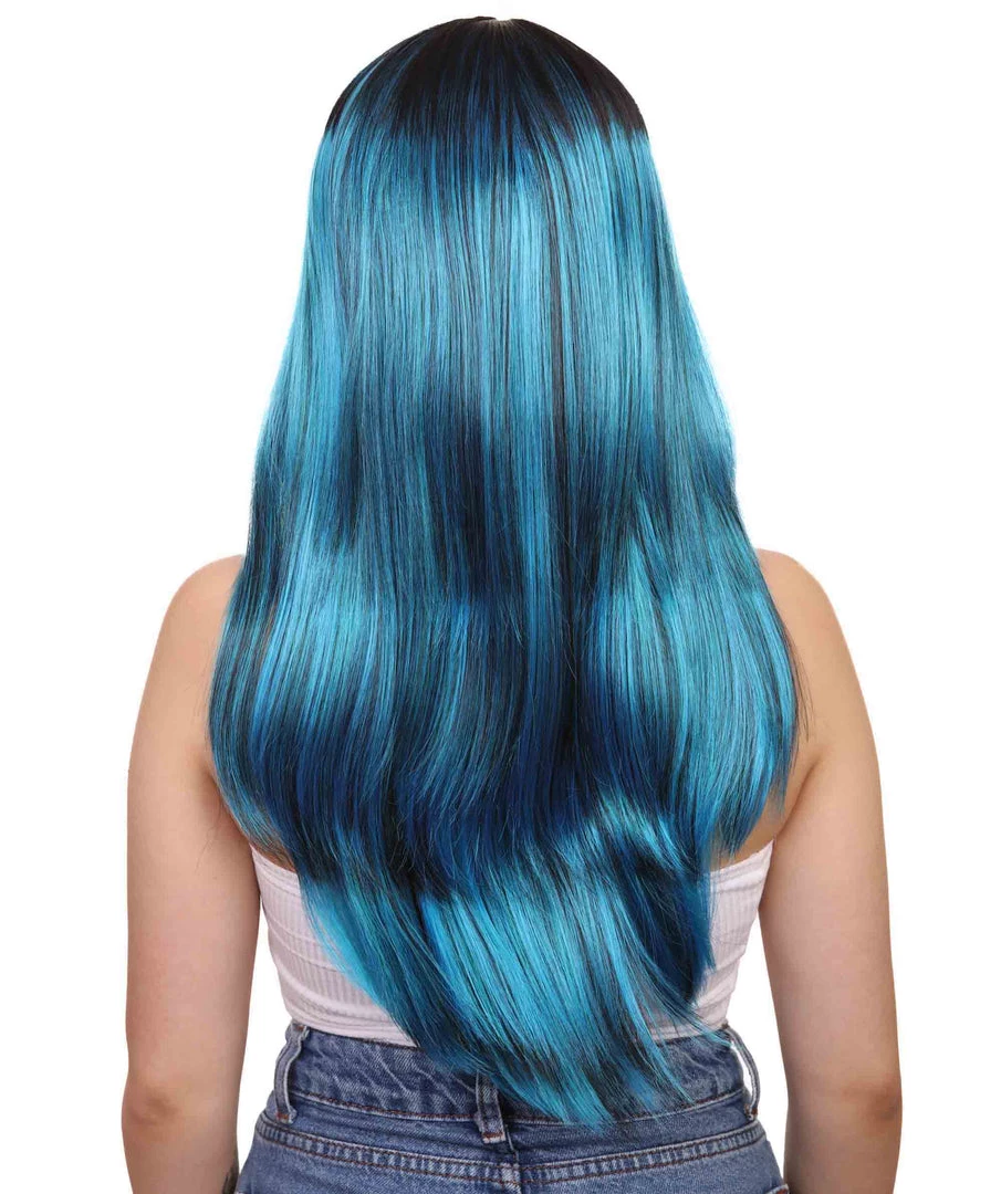 HPO Women's Sexy Peacock Womens Wig | Party Ready Fancy Cosplay Halloween Wig | Premium Breathable Capless Cap