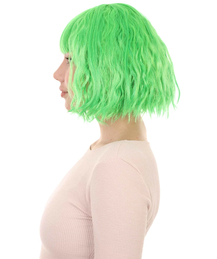 HPO Womens Party Ready Fancy Cosplay Halloween Wigs | Lots Of Color Choices | Premium Breathable Capless Cap