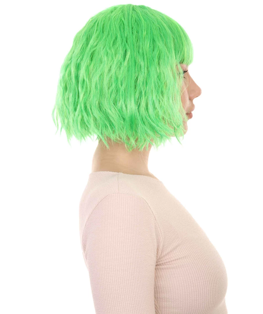 HPO Womens Party Ready Fancy Cosplay Halloween Wigs | Lots Of Color Choices | Premium Breathable Capless Cap