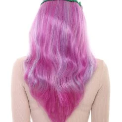 HPO Womens Fairy Wig | Purple Storybook & Fairytale Wigs | Premium Breathable Capless Cap Women's