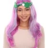 HPO Womens Fairy Wig | Purple Storybook & Fairytale Wigs | Premium Breathable Capless Cap Women's