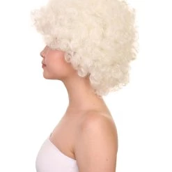 HPO Green Afro Unisex Wig | Super Size Jumbo Fancy Halloween Wig