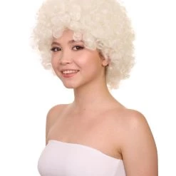 HPO Green Afro Unisex Wig | Super Size Jumbo Fancy Halloween Wig