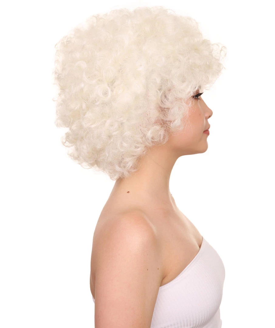 HPO Green Afro Unisex Wig | Super Size Jumbo Fancy Halloween Wig