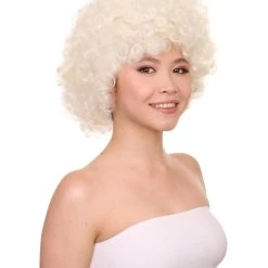 HPO Green Afro Unisex Wig | Super Size Jumbo Fancy Halloween Wig