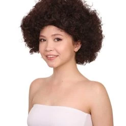 HPO Afro Unisex Wig | Super Size Party Event Ready Cosplay Halloween Wig Multiple Colors