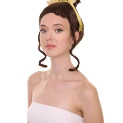 HPO Princess Womens Wig | Princess TV/Movie Wigs | Premium Breathable Capless Cap