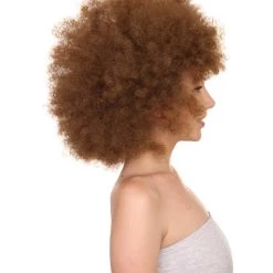HPO Women's Unisex Afro Wig Collections | Jumbo Cosplay Halloween Wig (Lots Of Color) | Premium Breathable Capless Cap
