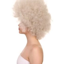 HPO Women's Unisex Afro Wig Collections | Jumbo Cosplay Halloween Wig (Lots Of Color) | Premium Breathable Capless Cap