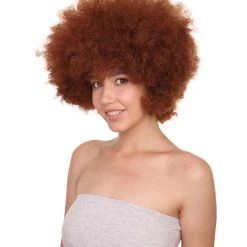 HPO Women's Unisex Afro Wig Collections | Jumbo Cosplay Halloween Wig (Lots Of Color) | Premium Breathable Capless Cap
