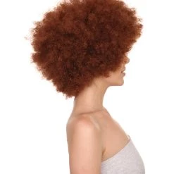 HPO Women's Unisex Afro Wig Collections | Jumbo Cosplay Halloween Wig (Lots Of Color) | Premium Breathable Capless Cap