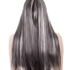 HPO Monster Womens Wig | Two Toned Cosplay Halloween Wig | Premium Breathable Capless Cap