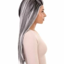 HPO Monster Womens Wig | Two Toned Cosplay Halloween Wig | Premium Breathable Capless Cap