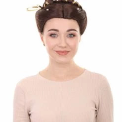 HPO Womens Princess Wig | TV/Movie Adult Wigs | Premium Breathable Capless Cap Women's