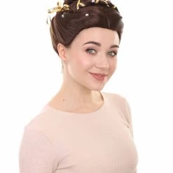 HPO Womens Princess Wig | TV/Movie Adult Wigs | Premium Breathable Capless Cap Women's