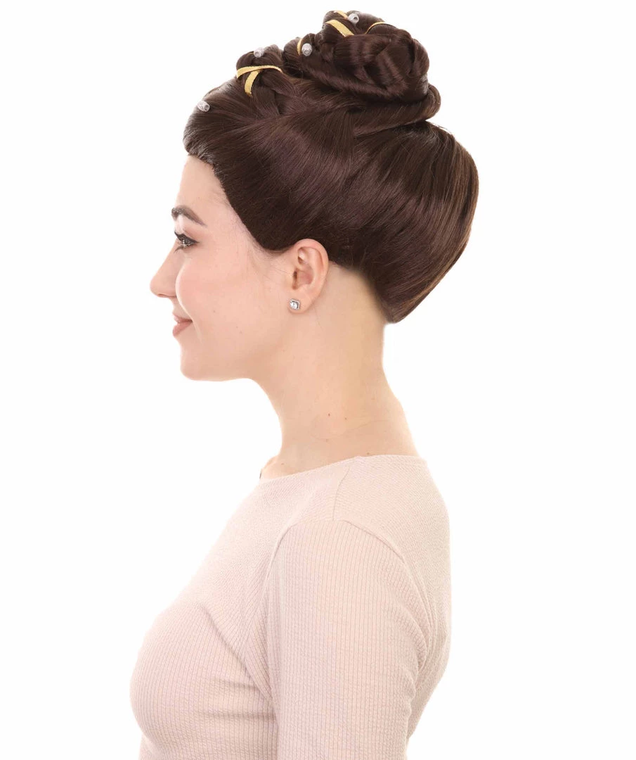 HPO Womens Princess Wig | TV/Movie Adult Wigs | Premium Breathable Capless Cap Women's