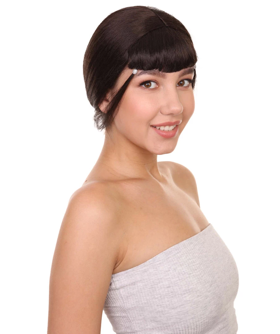 Adult Women's Animated Leader Of The Water Tribe Cosplay Wig, 22" Inch Long Pigtail Braided Hair | HPO