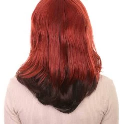 HPO Women's Fighting Character Wig | Auburn Wigs | Premium Breathable Capless Cap