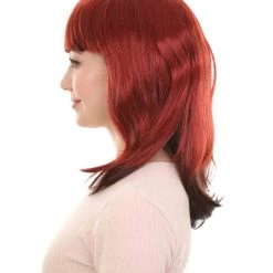 HPO Women's Fighting Character Wig | Auburn Wigs | Premium Breathable Capless Cap