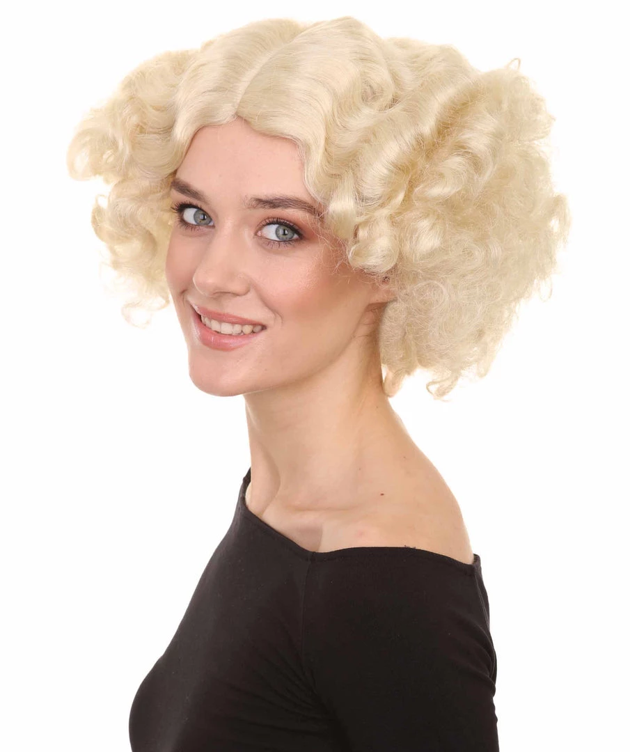 HPO Actress Sexy Women Wig | Historical Character Cosplay Halloween Wig | Premium Breathable Capless Cap