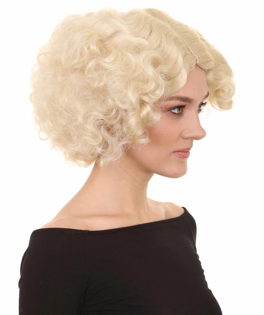 HPO Actress Sexy Women Wig | Historical Character Cosplay Halloween Wig | Premium Breathable Capless Cap