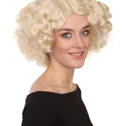 HPO Actress Sexy Women Wig | Historical Character Cosplay Halloween Wig | Premium Breathable Capless Cap