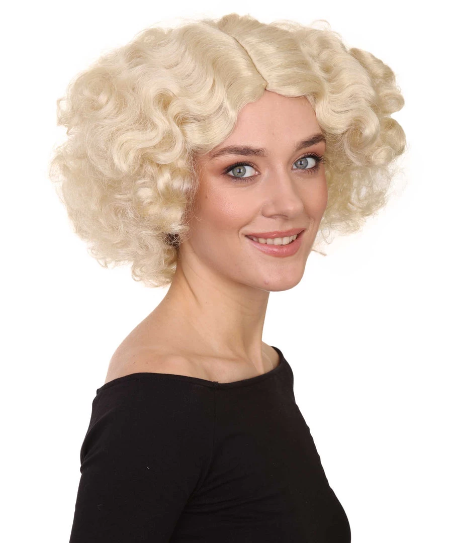 HPO Actress Sexy Women Wig | Historical Character Cosplay Halloween Wig | Premium Breathable Capless Cap