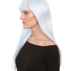 HPO Long Bob Womens Wig | Fancy Party Event Ready Halloween Wig (Lots Of Color Options) | Premium Breathable Capless Cap