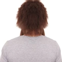 HPO Caveman Mens Wig And Beard Set Collection | Stone Age Cosplay Halloween Wig | Premium Breathable Capless Cap