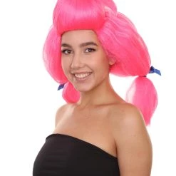 HPO Pink Circus Sweetie Womens Wig | Super Size Jumbo Wigs | Premium Breathable Capless Cap Women's