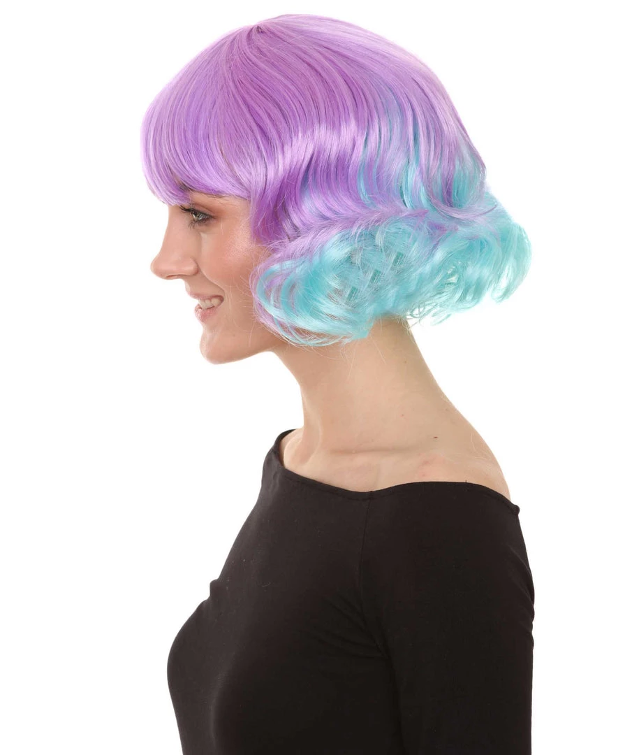 HPO Carnival Wavy Short Wig Collection | Premium Breathable Capless Cap