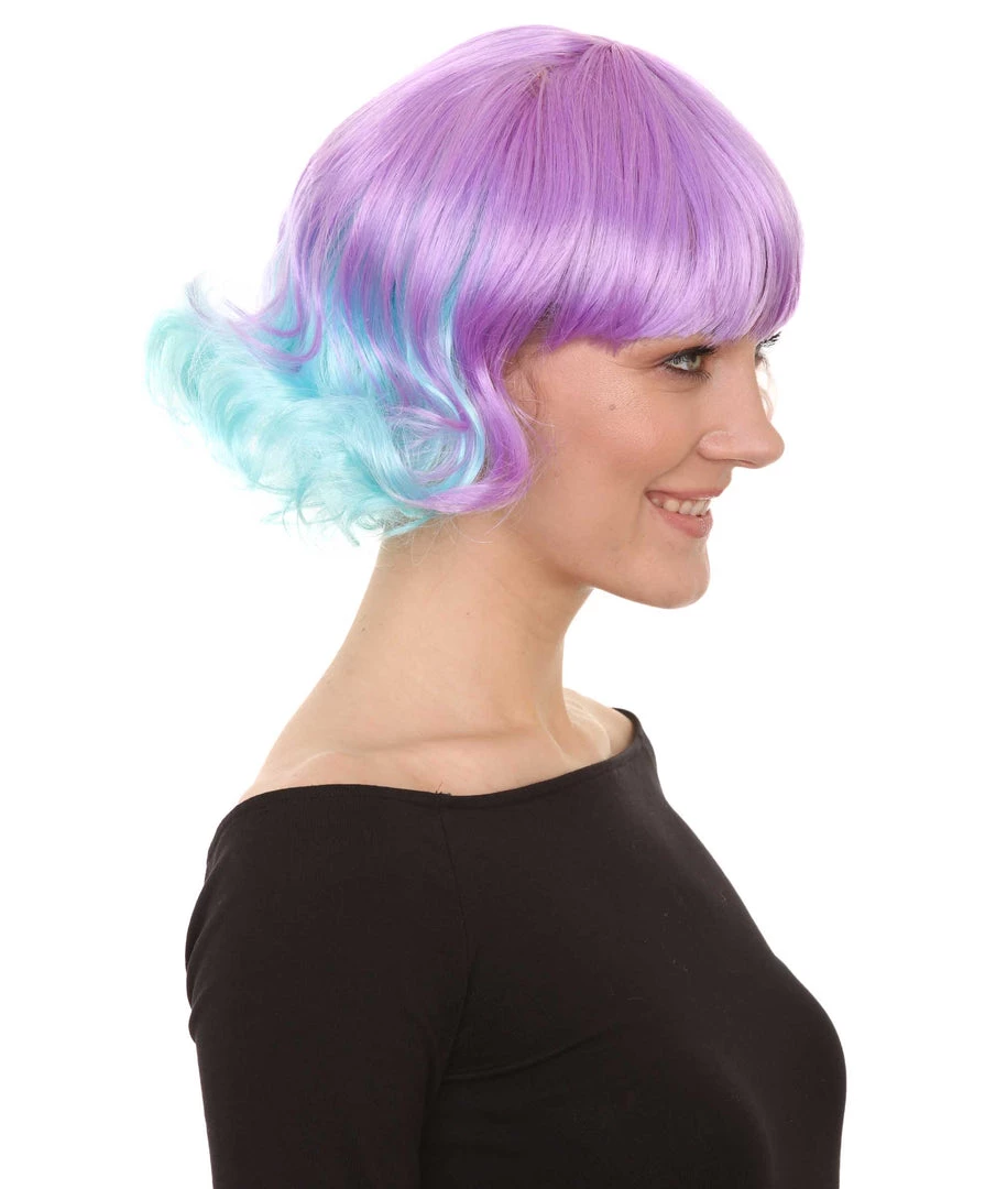 HPO Carnival Wavy Short Wig Collection | Premium Breathable Capless Cap