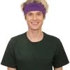 Adult Men's 11" Inch Medium Length Halloween Kung Fu Cobra Hero Wig With Headband, Synthetic Soft Fiber Hair, Perfect For Your Next Convention And Group Anime Party! | HPO