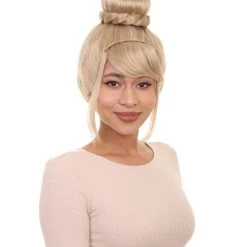 HPO Fairy Wig | Womens Movie Character Cosplay Halloween Wig | Premium Breathable Capless Cap Men's