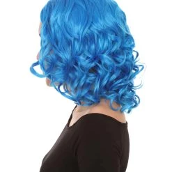 HPO Men's California Girl Curls Womens Wig Collections | Medium Glamour Cosplay Halloween Wig | Premium Breathable Capless Cap