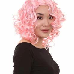 HPO Men's California Girl Curls Womens Wig Collections | Medium Glamour Cosplay Halloween Wig | Premium Breathable Capless Cap