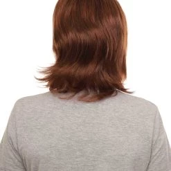 HPO Men's Men Fancy Brown Wig | Cosplay Halloween Wig | Premium Breathable Capless Cap